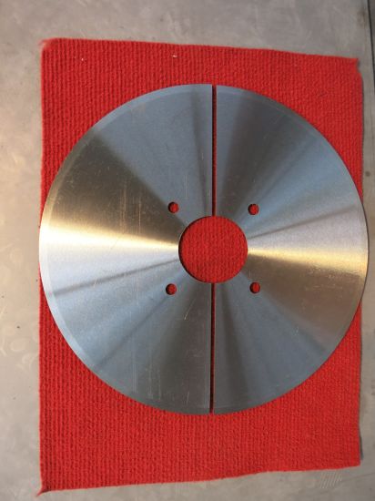 Cuchilla circular para cortadora de papel de tamaño estándar